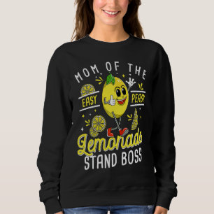 Sweatshirt Maman du patron du stand de limonade Citron Vendr