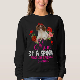Sweatshirt Maman D'Un Espagnol Espagnol Gâté Anglais Springer