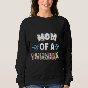 Sweatshirt Maman D'Une Sensibilisation sur l'autisme De Guerr