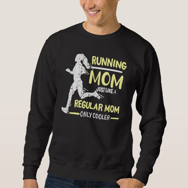Sweatshirt Maman en course 2 (Devant)