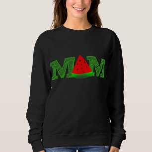 Sweatshirt Maman Fruit d'eau drôle Fruit d'été Fête des mères