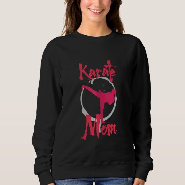 Sweatshirt Maman Karate (Devant)
