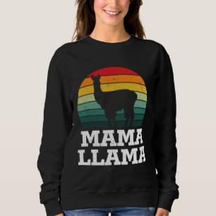 Sweatshirt Maman Lama Maman Bonne Fête des Mères