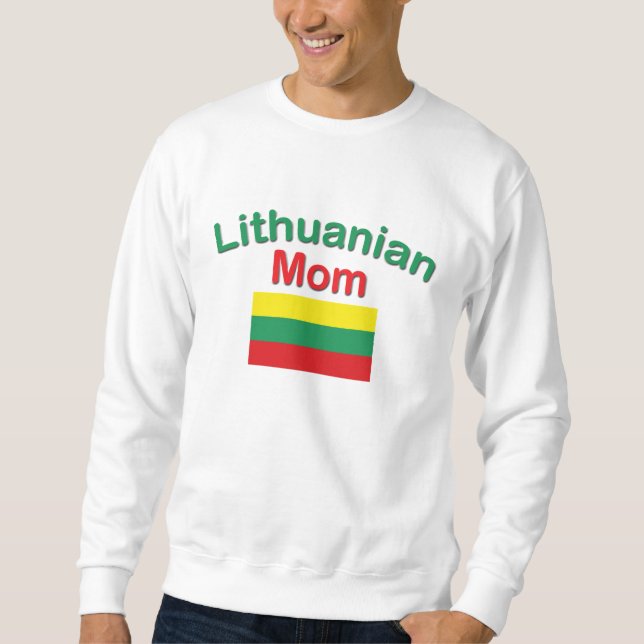 Sweatshirt Maman lithuanienne (Devant)