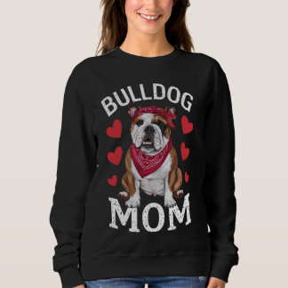 Sweatshirt Maman, maman chien anglaise, maman chien