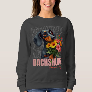 Sweatshirt Maman mignonne Dachshund