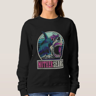 Sweatshirt Maman Monstre Mer Maman Zoo Animal Femmes Mère Sha