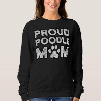 Sweatshirt Maman poule Fier Mama chien