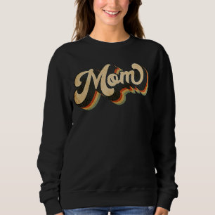 Sweatshirt Maman Retro Super Citation Vintage Fête des mères