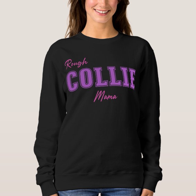 Sweatshirt Maman Rough Collie (Devant)