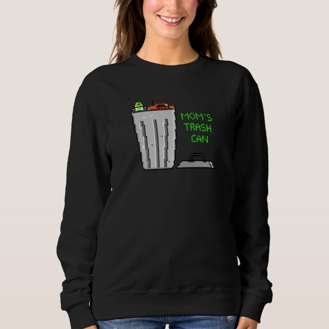 Sweatshirt Maman S Poubelle (Devant)