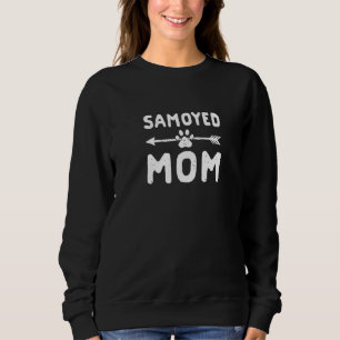 Sweatshirt Maman Samoyède Bjelkier Chien Samoiedskaya Sobaka 