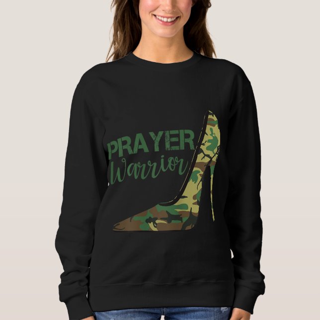 Sweatshirt Maman Vêtements Fondés sur la Foi Plus Taille Fill (Devant)