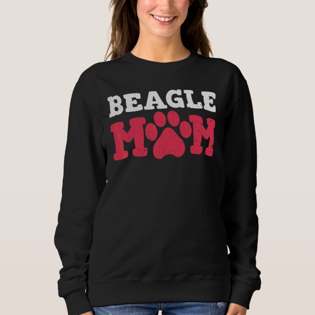 Sweatshirt Mamans Beagle Mignon Chien Beagle  Propriétaires d (Devant)