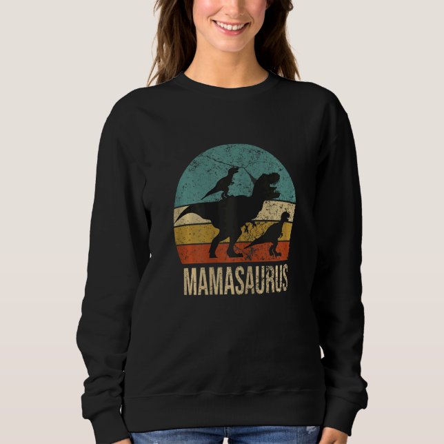 Sweatshirt Mamasaurus Rex Dinasaur Rex Mama Mama Mère (Devant)