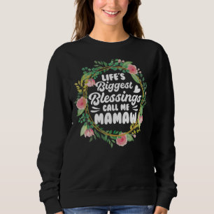 Sweatshirt Mamaw Cute Grand-mère