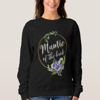 Sweatshirt Mamie De La Mariée Mariage Enterrement De Vie De J