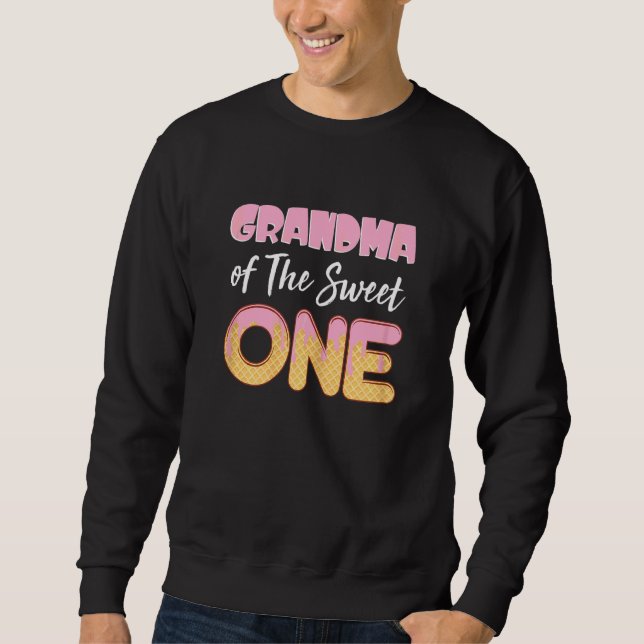 Sweatshirt Mamie des femmes du doux glace de l'Un Douce (Devant)