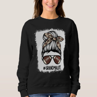 Sweatshirt Mamie Football Décolorée Mamie aux Chignons Décoif