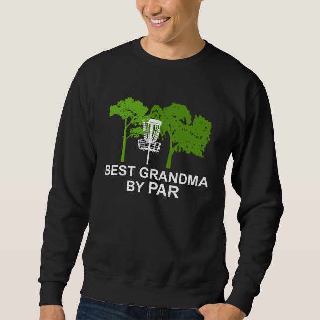 Sweatshirt Mamie la meilleure drôle par le cadeau de golf de  (Devant)