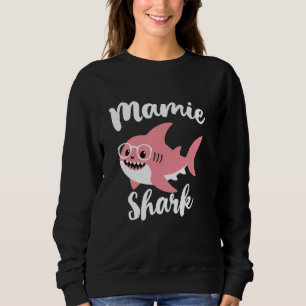 Sweatshirt Mamie Shark Fête des mères grand-mère drôle