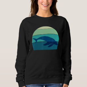 Sweatshirt Mammifères océaniques Baleine à bosse Rhode Island