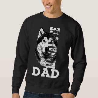 Sweatshirt Manamute Papa Husky Dog