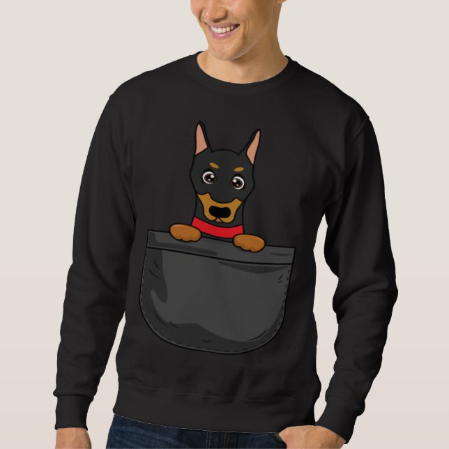 Sweatshirt Manchester Terrier Mum Dad Dog in Bag (Devant)