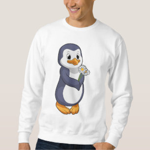 Sweatshirt Manchot avec Daisy