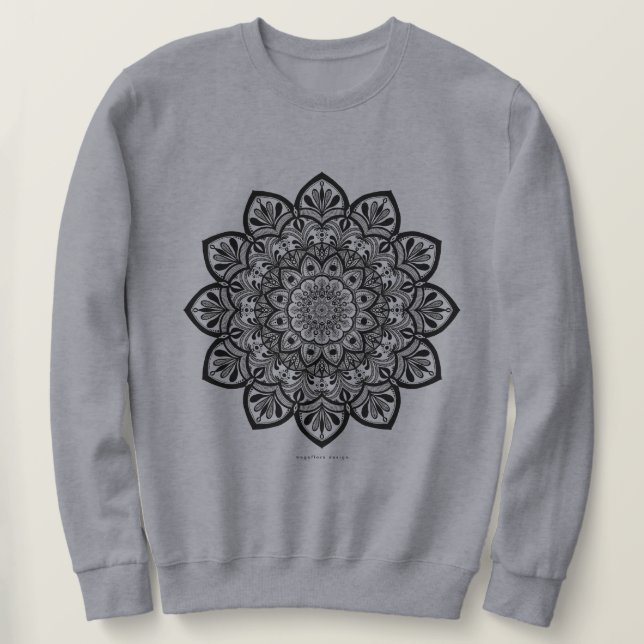 Sweatshirt Mandala quotidien (Design devant)