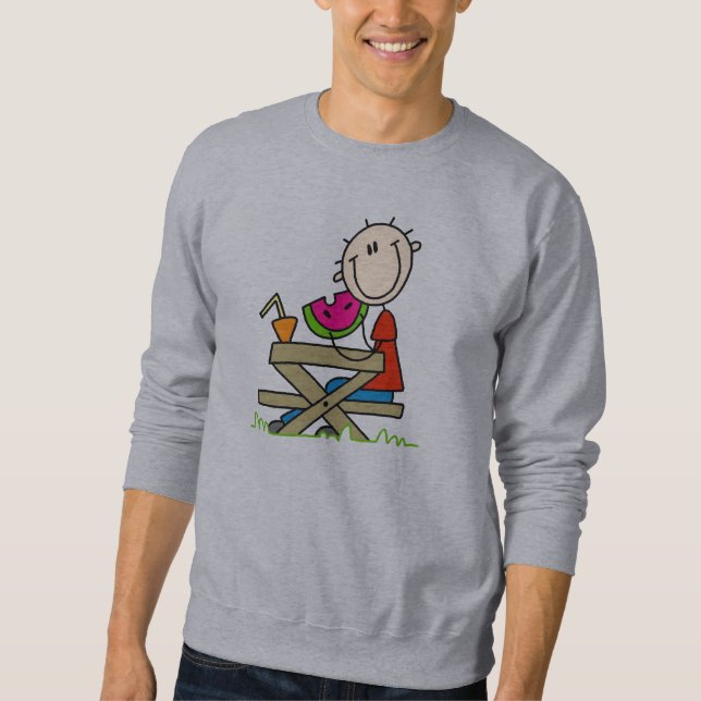 Sweatshirt Manger de la pastèque (Devant)