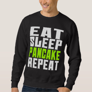 Sweatshirt manger dormir crêpe répéter