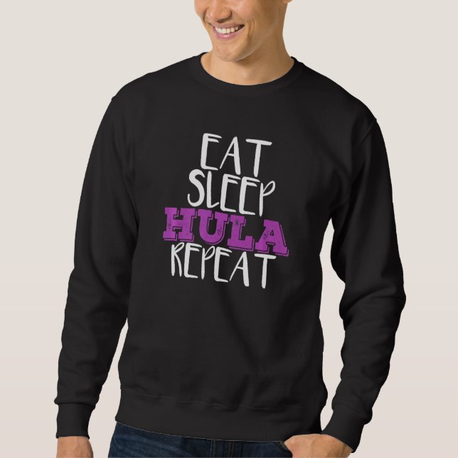 Sweatshirt Manger Sleep Hula Repat Hula Hoop Danseuse (Devant)