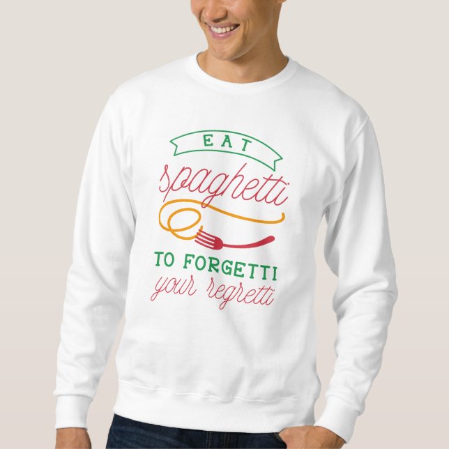 Sweatshirt Manger Spaghetti (Devant)