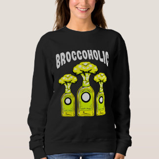 Sweatshirt Mangeurs de légumes Broccoli Végétarien À base de
