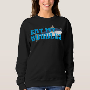 Sweatshirt Mangez Mes Bulles Baignade Rencontrez L'Équipe Bai