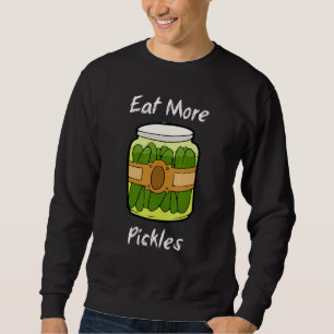 Sweatshirt Mangez plus de chicots chicoter