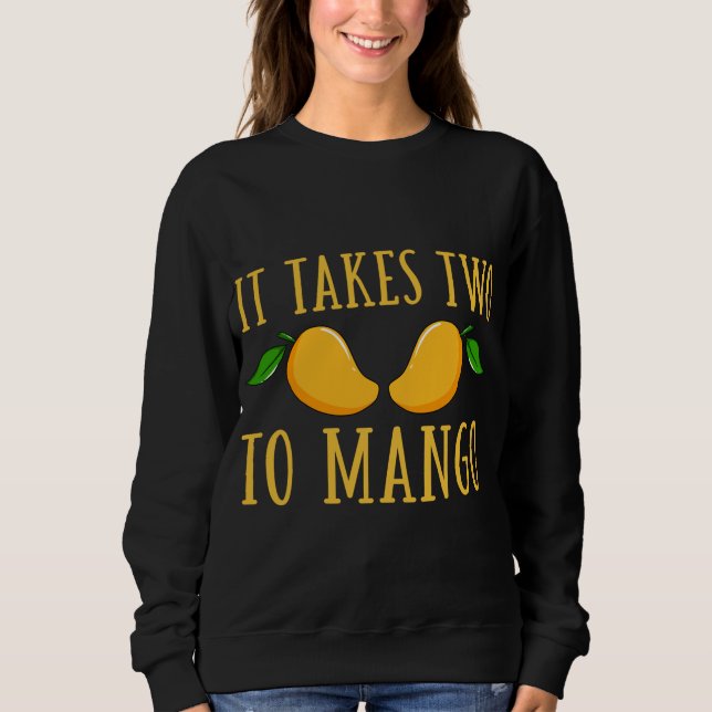 Sweatshirt Mango Fruit Cadeau Salsa Chutney (Devant)