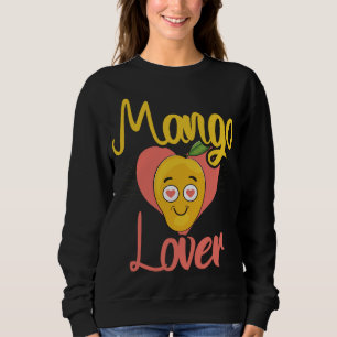 Sweatshirt Mangues Amoureux Fruits Drôle Femmes Mangues Amour