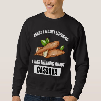 Sweatshirt Mani Désolé N'écoutais Pas Pensait Au Mani