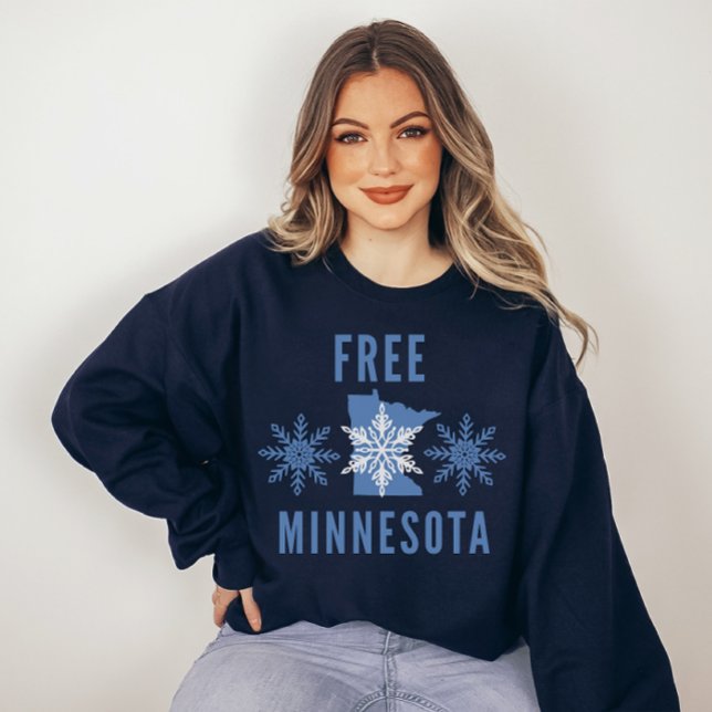 Sweatshirt Manif Minnesota Anti ICE gratuite  (Créateur téléchargé)