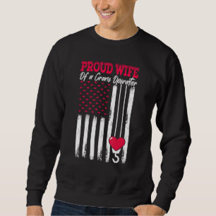 Sweatshirt Manipulateur de grue Proud Wife Hook Oper8r