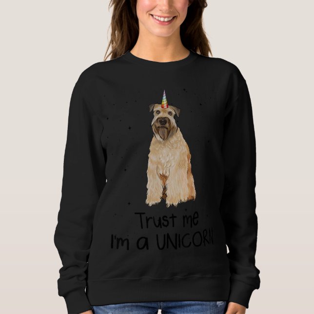 Sweatshirt Manipulé molle Roue Terrier Faites-moi confiance J (Devant)