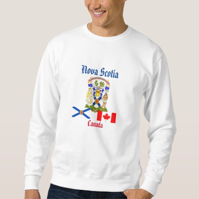 Sweatshirt Manteau de la Nouvelle-Écosse * du Canada de (Devant)