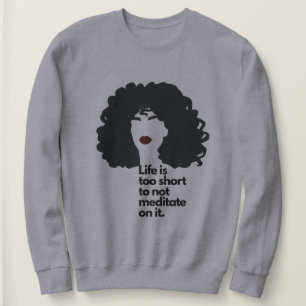 Sweatshirt Mantra inspirant