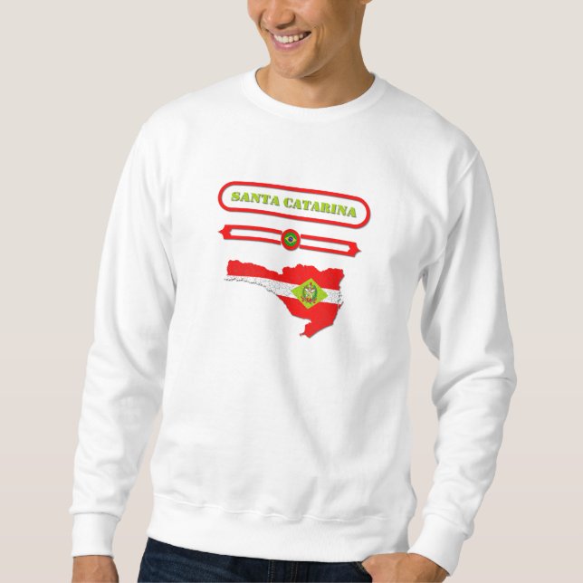 SWEATSHIRT MAPA DE SANTA CATARINA. SAMER BRASIL (Devant)