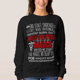 Sweatshirt Marche des millions d'infirmières United National