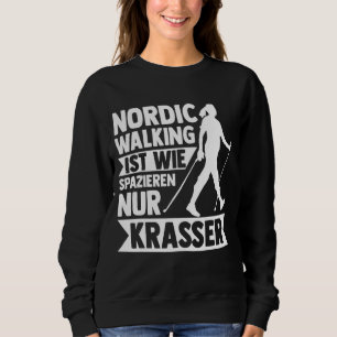 Sweatshirt Marche nordique Randonnée Jogging Nordic Walki