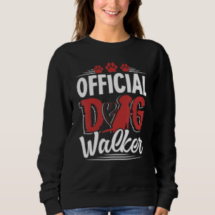 Sweatshirt Marcheur Officielle De Chien Pour Chien