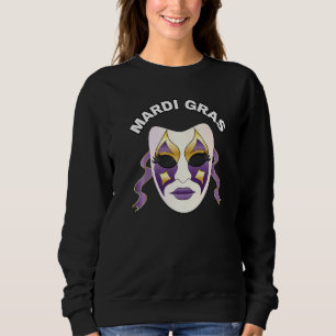Sweatshirt Mardi Gras Mardi Carnaval Masque 2023